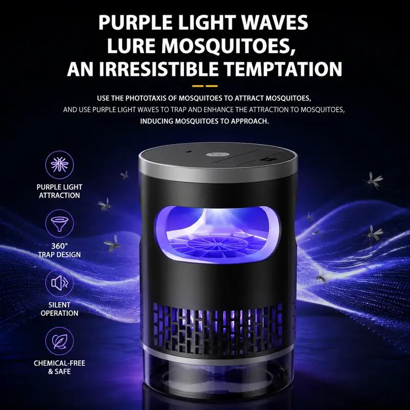 Mosquito Killer Lamp – quiet, USB, chemical-free.