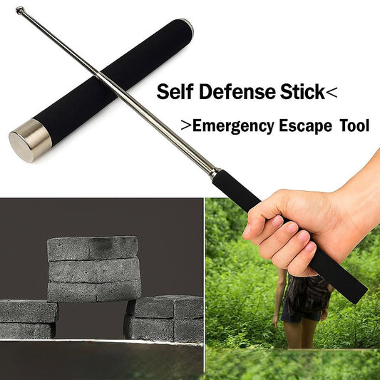 Self Defense Stick or Hand Pointer Extendable Telescopic Retractable Pointer