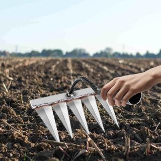 5-Teeth Heavy-Duty Garden Weeding Tool | 50% OFF